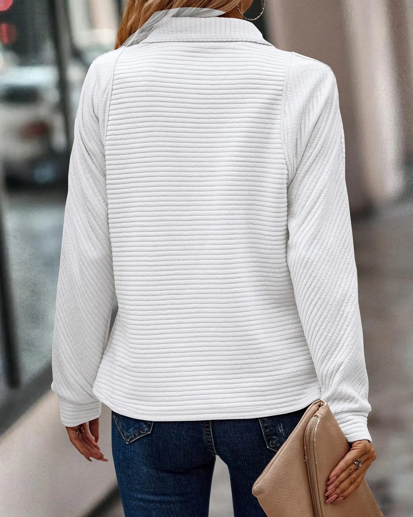 Women's Elegant Soft Knit Pullover Comfort Fit | Belluvyn