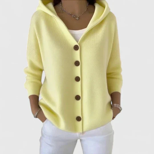Women's Elegant Knit Cardigan | Belluvyn