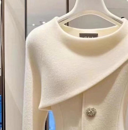 Women's Chic Buttoned Blazer | Belluvyn