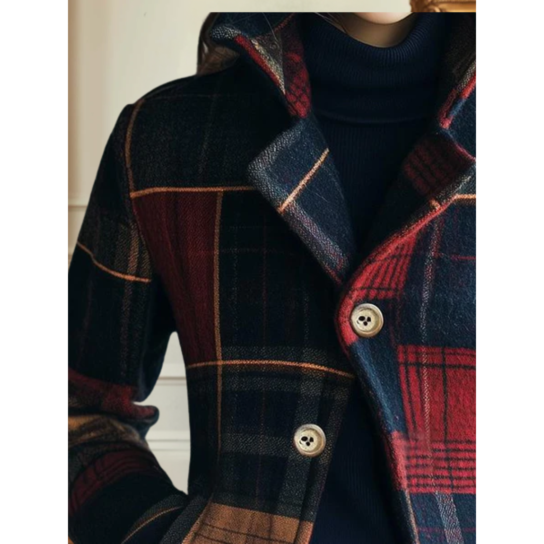 Women's Classic Plaid Jacket | Belluvyn