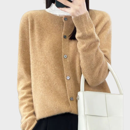 Women's Merino Wool Cardigan | Belluvyn