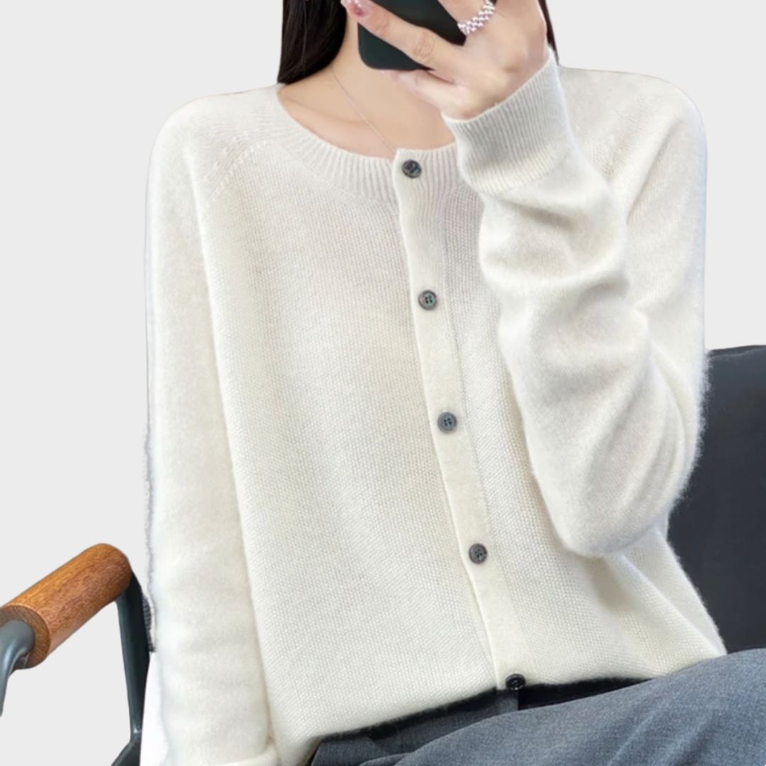 Women's Merino Wool Cardigan | Belluvyn