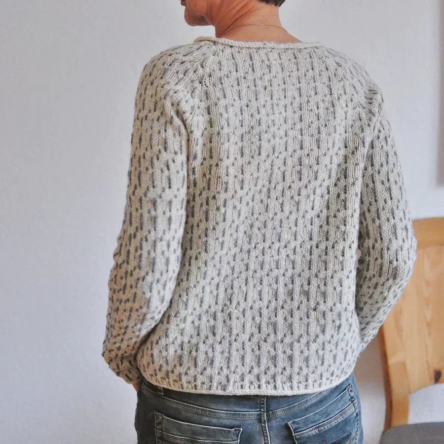 Women's Cozy Textured Knit Sweater | Belluvyn