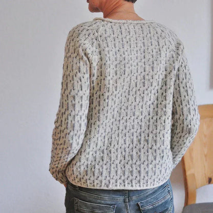 Women's Cozy Textured Knit Sweater | Belluvyn