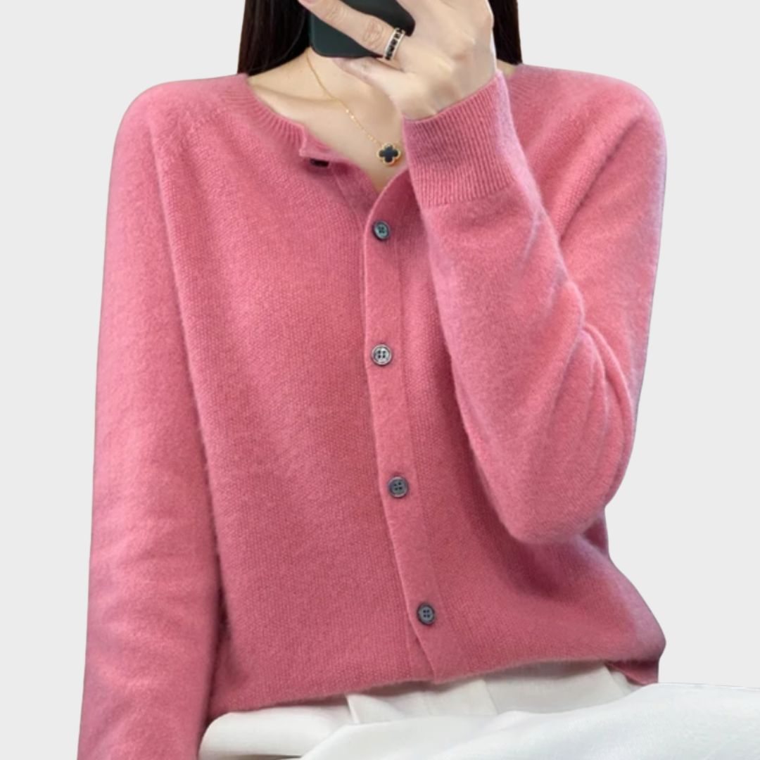 Women's Merino Wool Cardigan | Belluvyn