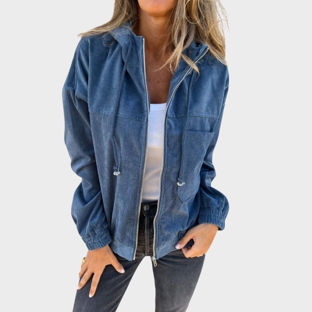 Women's Corduroy Knit Cardigan | Belluvyn