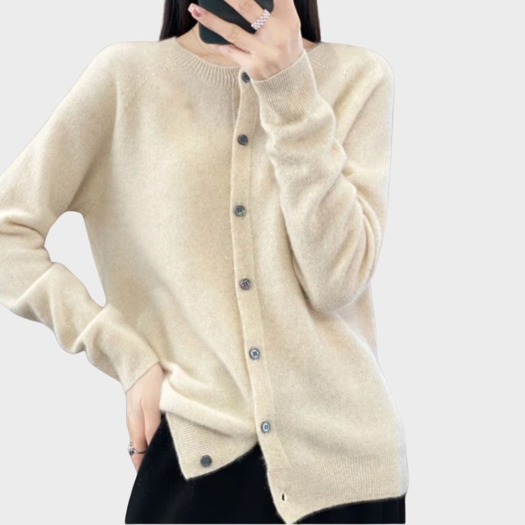 Women's Merino Wool Cardigan | Belluvyn