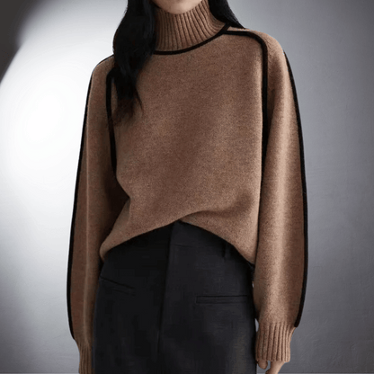 Women's Bio Turtleneck Sweater | Belluvyn