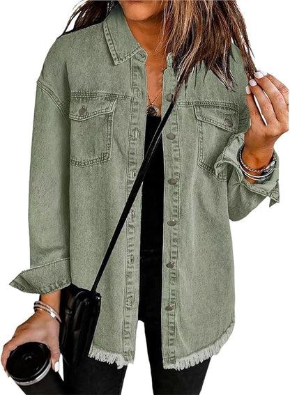 Women's Classic Denim Jacket | Belluvyn