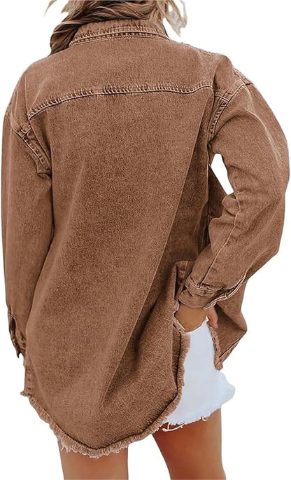 Women's Classic Denim Jacket | Belluvyn