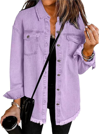 Women's Classic Denim Jacket | Belluvyn