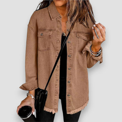 Women's Classic Denim Jacket | Belluvyn