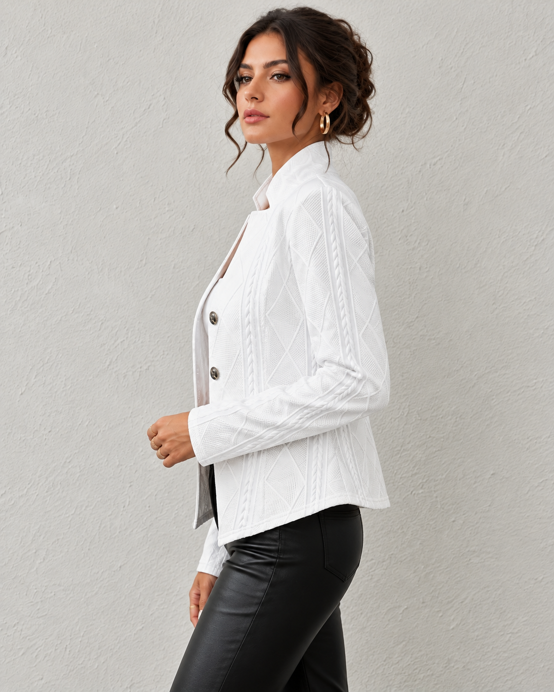 Belluvyn Polished Structured Blazer