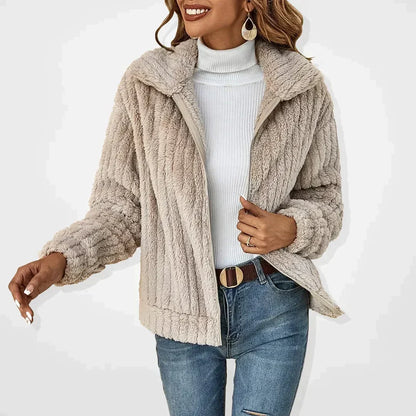 Women's Fluffy Knit Cardigan | Belluvyn