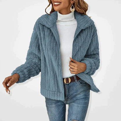 Women's Fluffy Knit Cardigan | Belluvyn