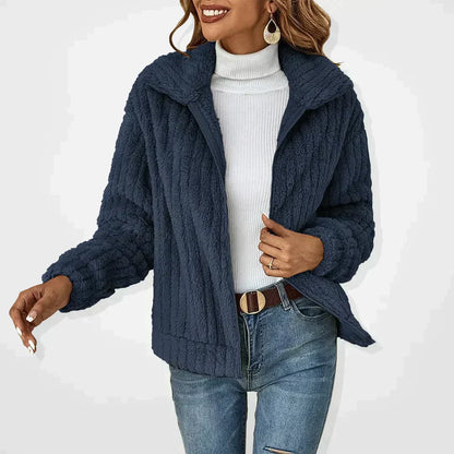 Women's Fluffy Knit Cardigan | Belluvyn