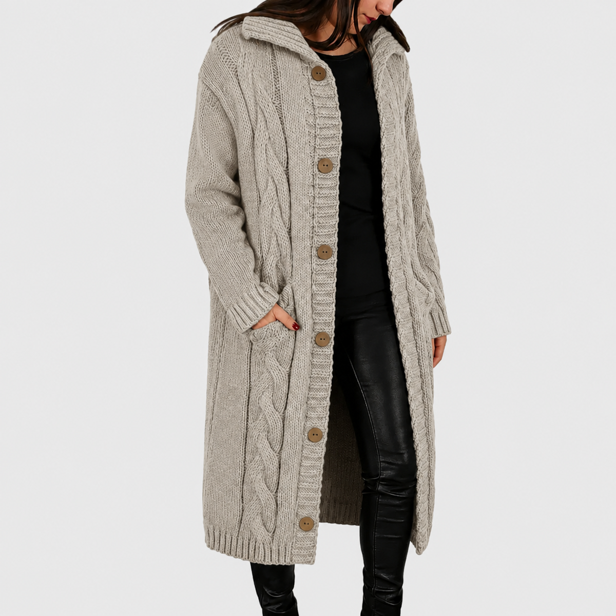 Women’s Elegant Cosy Coat | Belluvyn