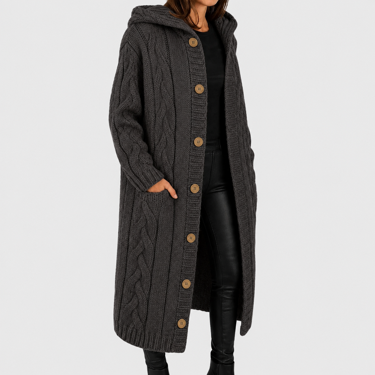 Women’s Elegant Cosy Coat | Belluvyn