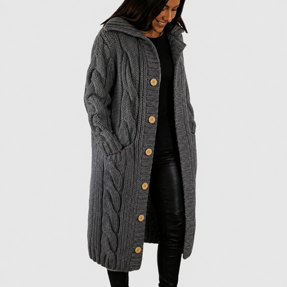 Women’s Elegant Cosy Coat | Belluvyn