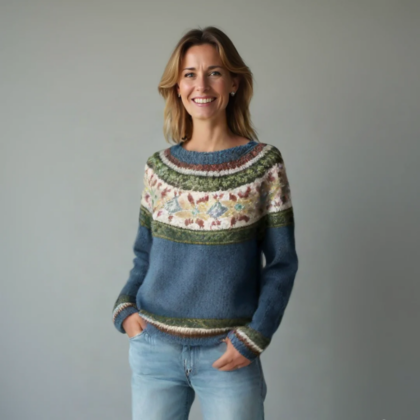 Women's Elegant Knit Sweater | Belluvyn