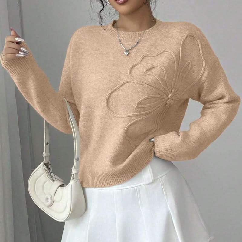 Women's Flora Line Knit Sweater | Belluvyn