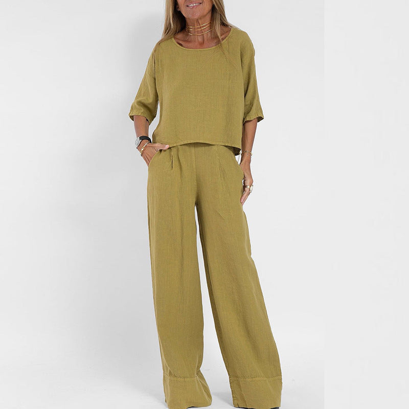 Women's Relaxed Fit Elegant Set | Belluvyn