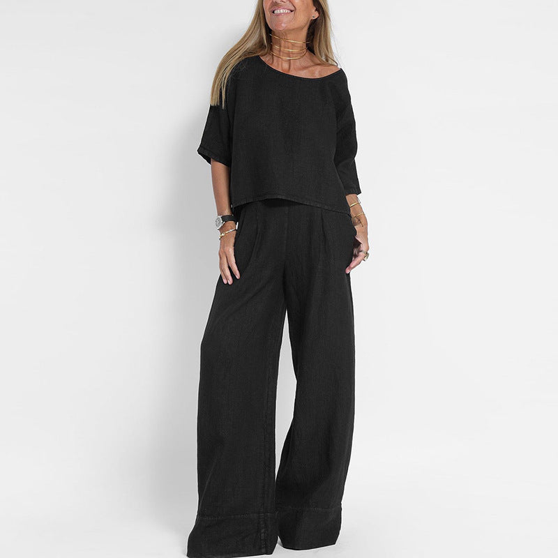 Women's Relaxed Fit Elegant Set | Belluvyn