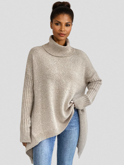 Women's Elegant Long Sleeve Sweater | Belluvyn