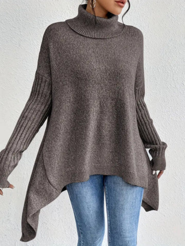 Women's Elegant Long Sleeve Sweater | Belluvyn