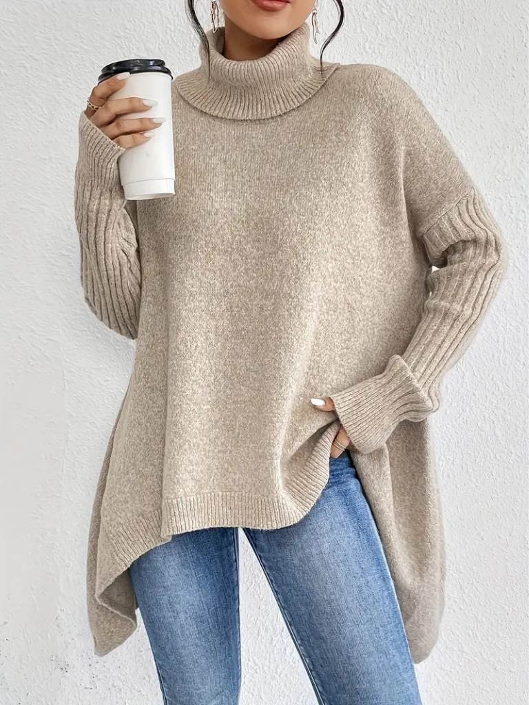 Women's Elegant Long Sleeve Sweater | Belluvyn