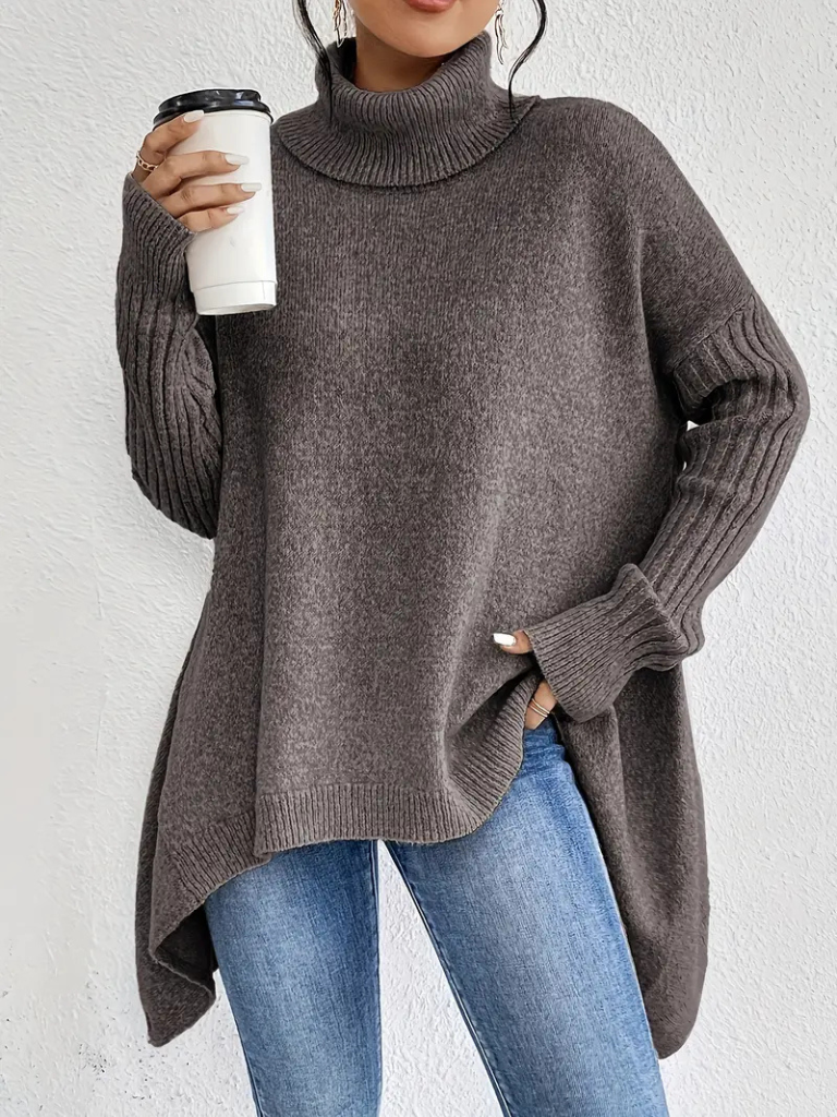 Women's Elegant Long Sleeve Sweater | Belluvyn