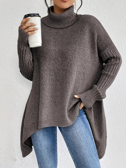 Women's Elegant Long Sleeve Sweater | Belluvyn