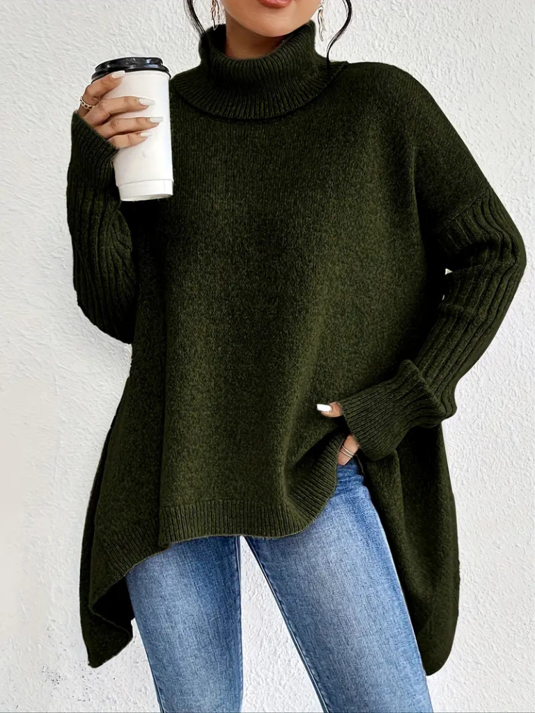 Women's Elegant Long Sleeve Sweater | Belluvyn