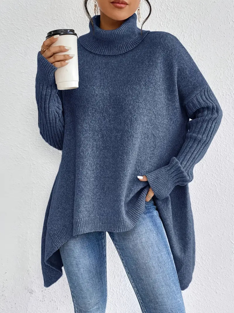 Women's Elegant Long Sleeve Sweater | Belluvyn