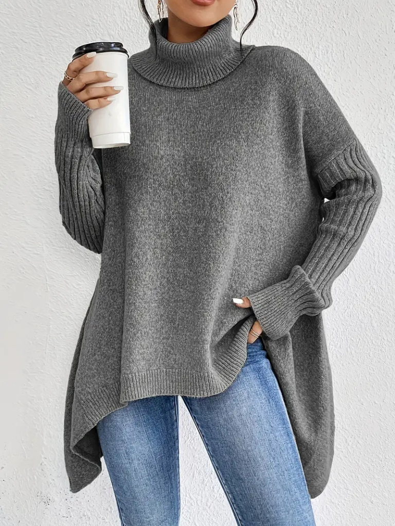 Women's Elegant Long Sleeve Sweater | Belluvyn