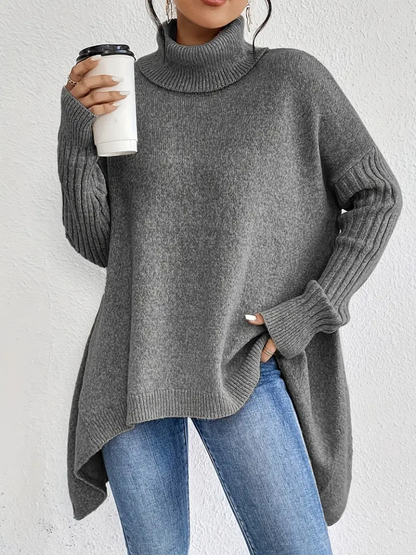Women's Elegant Long Sleeve Sweater | Belluvyn