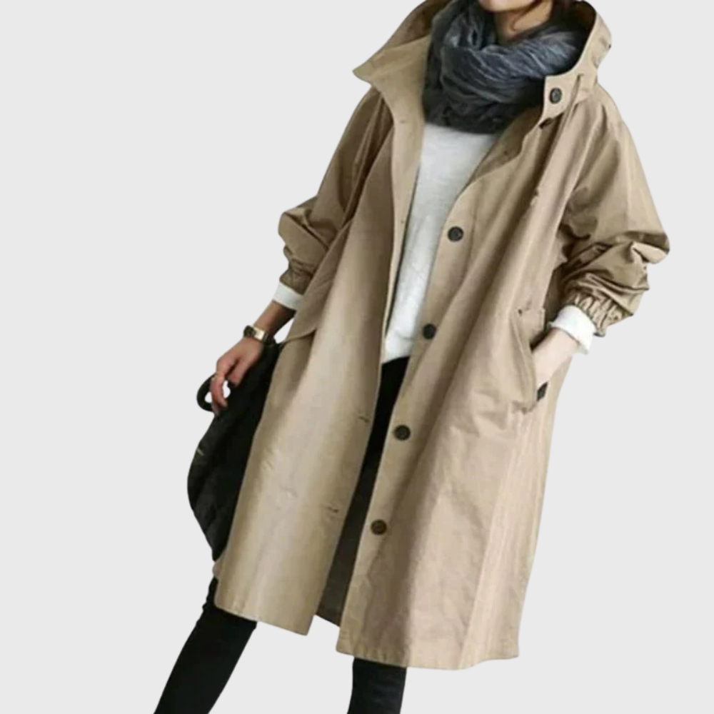 Women's Waterproof Trench Coat | Belluvyn