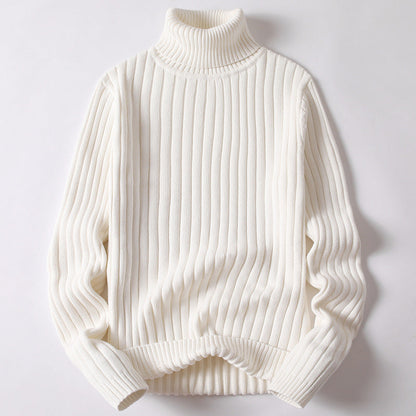 Women's Ribbed Turtleneck Sweater | Belluvyn