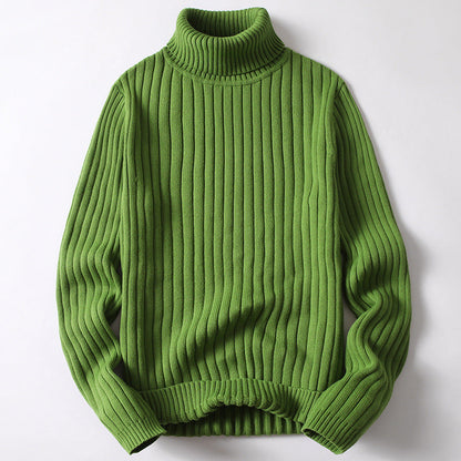 Women's Ribbed Turtleneck Sweater | Belluvyn