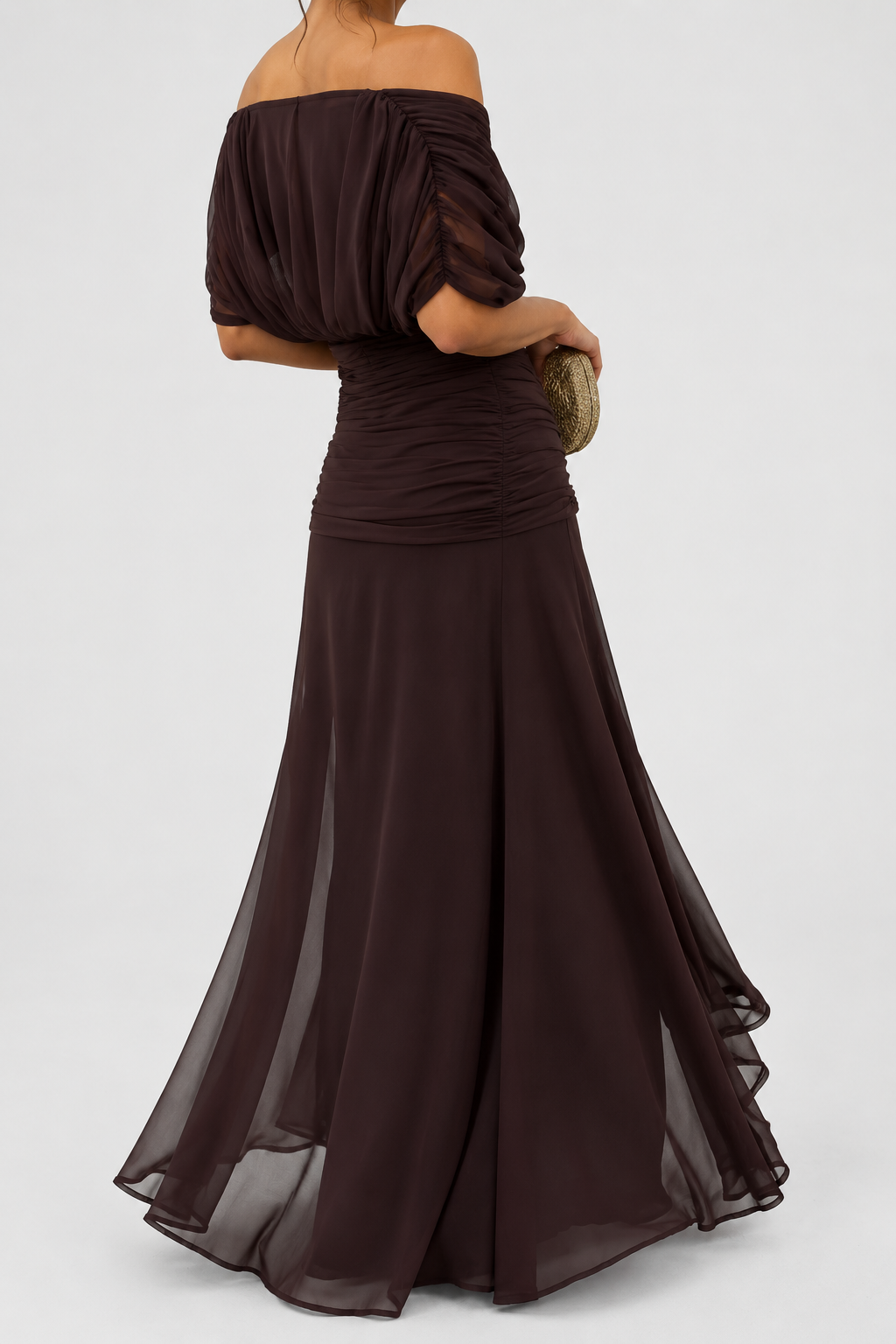 Women's Elegant V-Neck Fantasy Party Wedding Dress | Belluvyn