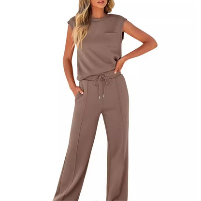Women's Casual Summer Soft Lounge Co-Ord Set | Belluvyn