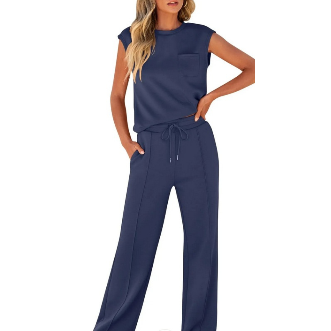 Women's Casual Summer Soft Lounge Co-Ord Set | Belluvyn