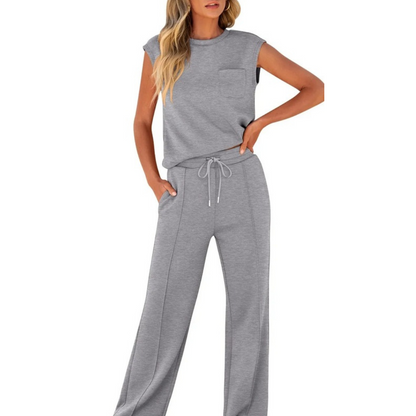 Women's Casual Summer Soft Lounge Co-Ord Set | Belluvyn