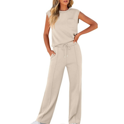 Women's Casual Summer Soft Lounge Co-Ord Set | Belluvyn