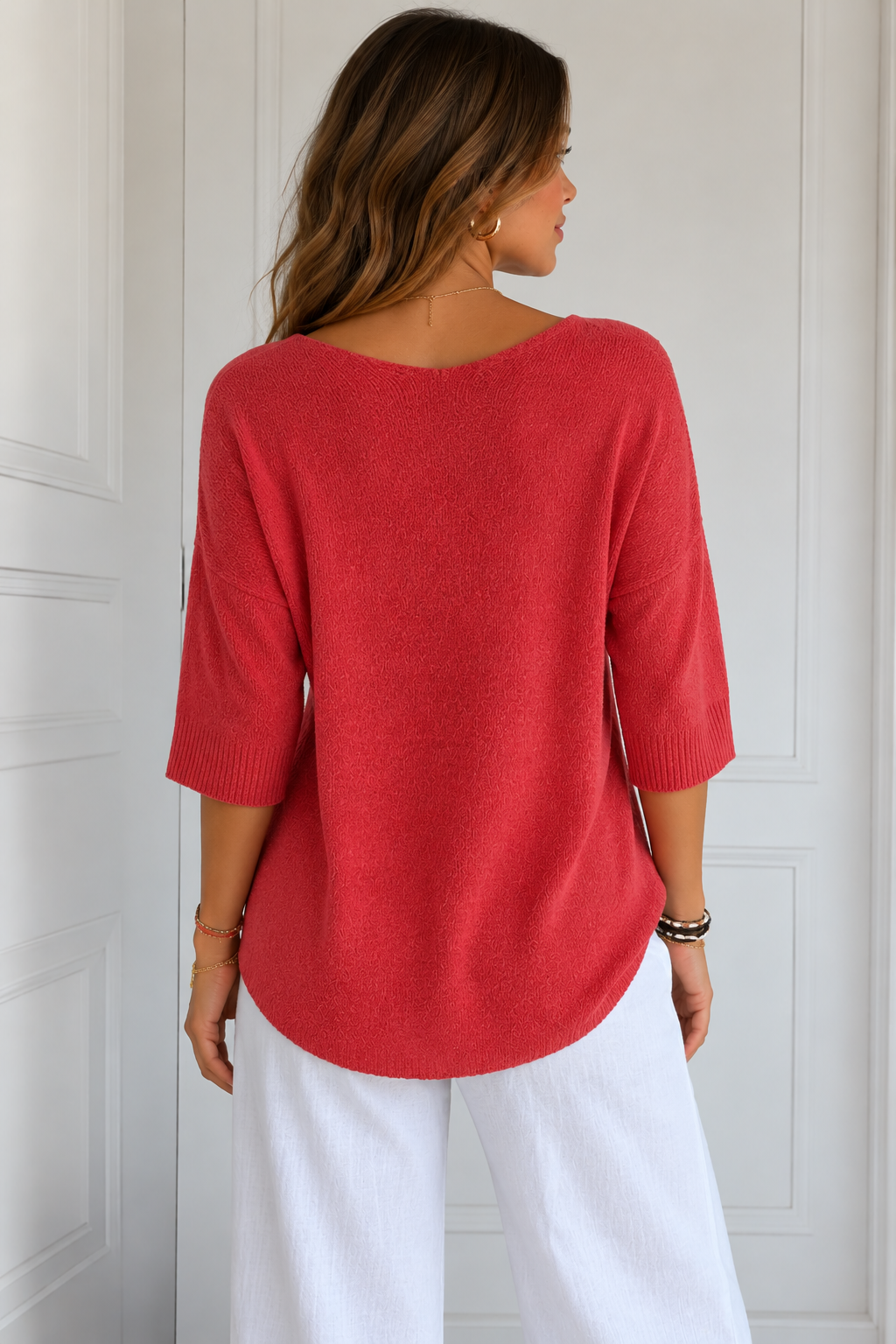 Women's Casual Sweetheart Neck T-Shirt | Belluvyn
