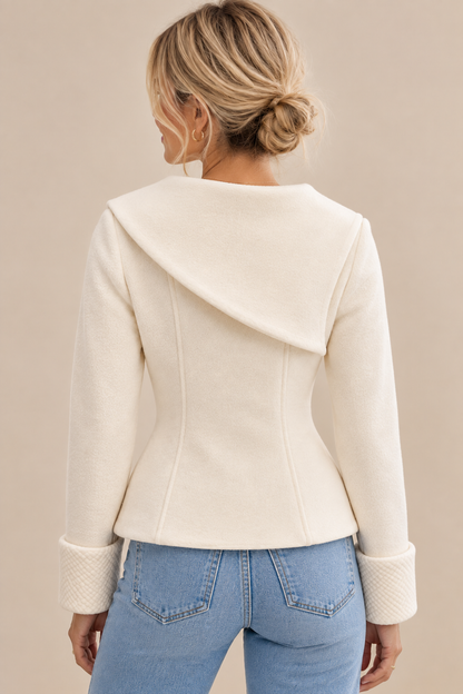 Women's Chic Buttoned Blazer | Belluvyn