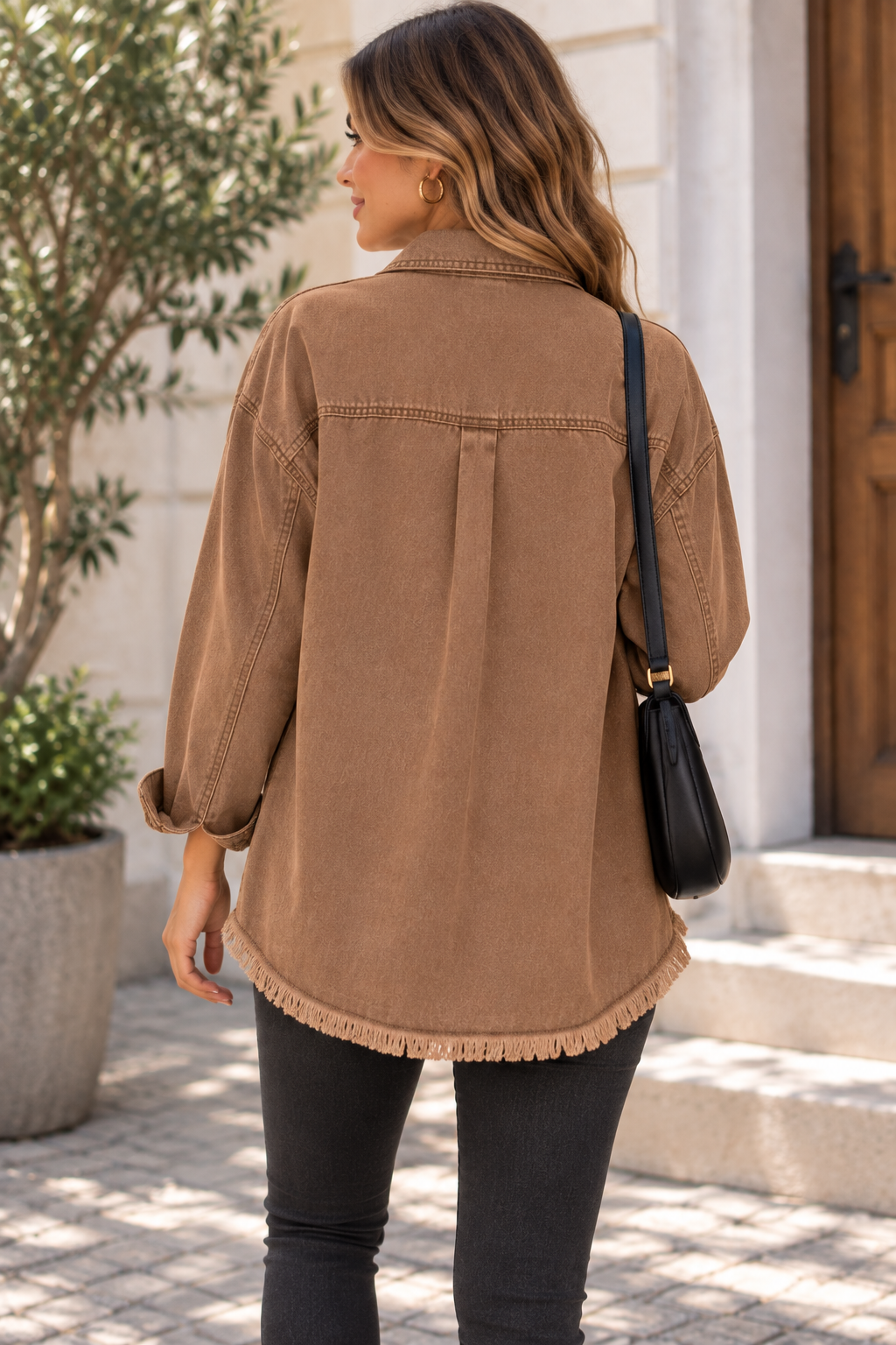 Women's Classic Denim Jacket | Belluvyn