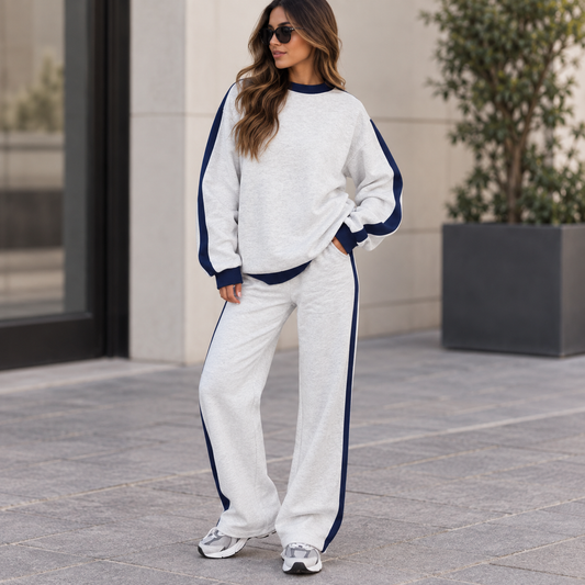 Women's Comfortable Sweatshirt Set | Belluvyn