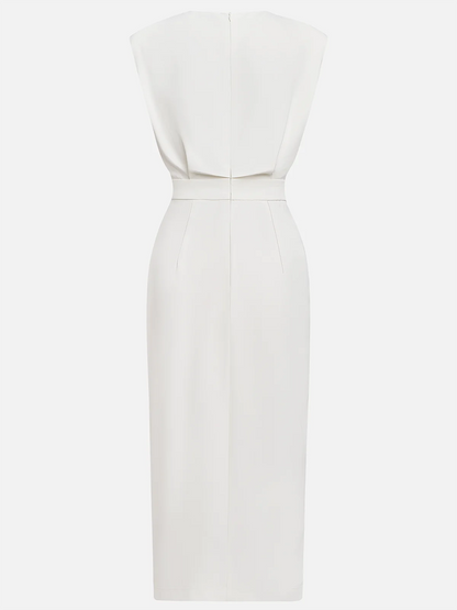Women's Effortless Charm Midi Dress | Belluvyn