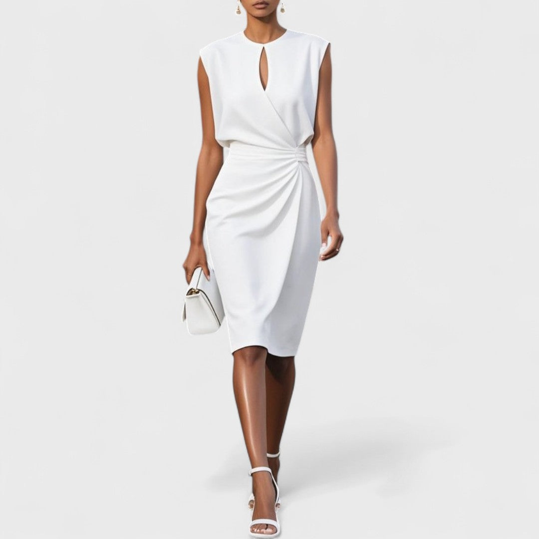 Women's Elegant Classy Midi Dress | Belluvyn